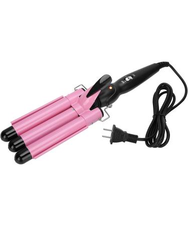 3 Barrel Curling Iron Wand Adjustable Hair Curler Waver Crimper 110V 240V Fast Heating Easy Temperature Adjustment Hair Styling Suitable for Wavy Hairstyles (22mm) - Buy Online on SooperMarket.com