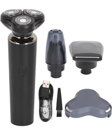 Electric Beard Nose Cutter Set Electric Beard Hair Trimmer Set Rechargeable 3D Floating Head USB Charging for Home - Buy Online on SooperMarket.com