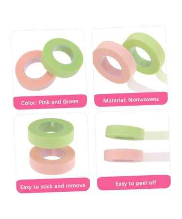 Buy NOLITOY Grafting Eyelash Tape - 5 Rolls Green Non-Woven Fabric Adhesive for Lashes & Hair | International Shipping Available - Buy Online on SooperMarket.com