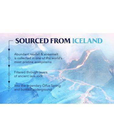Icelandic Glacial Natural Spring Water - 500ml Bottles (6-Pack) | Pure & Refreshing International Shipping - Buy Online on SooperMarket.com