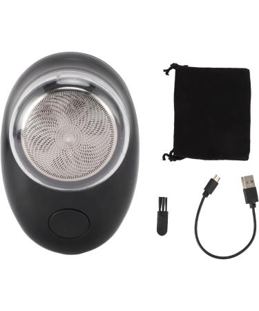 Electric Beard Clipper Stainless Steel Beard Trimmer USB Rechargeable Portable Small Men Beard Clipper Cleaner Fine Trimming for Travel Use (Matte Black) - Buy Online on SooperMarket.com