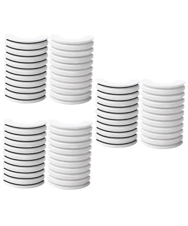 PLAFOPE 6 Boxes Self Adhesive Eyelash Adhesive Strip Fake Eyelashes Eyelash Strips Bulk Lash Glue Liners Eyelash Applicator Strips Lashes Strips Lash Strips for False Eyelashes Resin Glue
