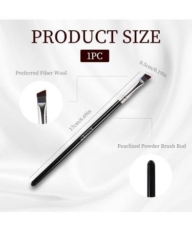 Fine Angle Eyeliner Brush - Precision Makeup Brush for Gel Eye-Liner - Superior Quality Ultra-Fine Synthetic Bristles for Eyebrows Eyes Eyelash - Buy Online on SooperMarket.com