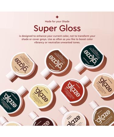 Glaze Super Colour Conditioning Gloss 190ml - Award Winning Hair Treatment & Semi Permanent Dye | 10-Minute Results - Buy Online on SooperMarket.com
