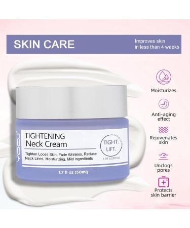 Neck Firming Cream - Anti-Wrinkle Tightening & Lifting Cream for Sagging Skin | 1.7oz / 50ml - Buy Online on SooperMarket.com