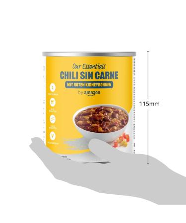 Buy Amazon Chili Sin Carne with Red Kidney Beans - Vegetarian 800g - Best International Shipping Options - Buy Online on SooperMarket.com