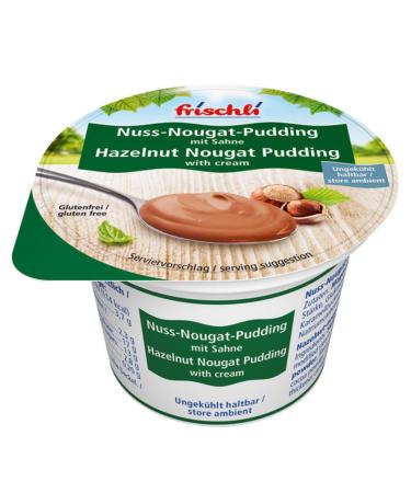 Frischli cream pudding nut-nougat 85g