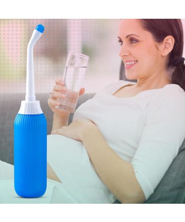 Postpartum Peri Bottle - Multi-Purpose Hygiene & Soothing Care (500ml) - Ideal for Women - Bidet Sprayer in Peacock Blue - Buy Online on SooperMarket.com