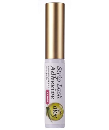 KISS Strip Eyelash Adhesive Clear 0.176 Oz (2 Pack) - 0.17 Ounce | Strong Hold, Waterproof Formula - Buy Online on SooperMarket.com
