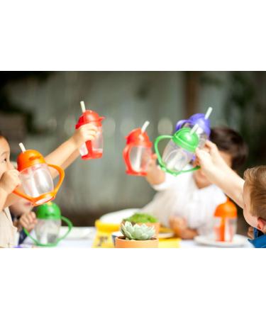 Lollaland Weighted Straw Sippy Cup MADE IN USA for Baby - Transition Kids Infant & Toddler Sippy Cup | Shark Tank Product - Lollacup in Chic Black - Buy Online on SooperMarket.com