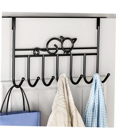 ABOOFAN 7 Door Hook Coat Hangers Hat Hangers Rustic Decor Over Door Organizer Hanging Office Storage Rack - Buy Online on SooperMarket.com