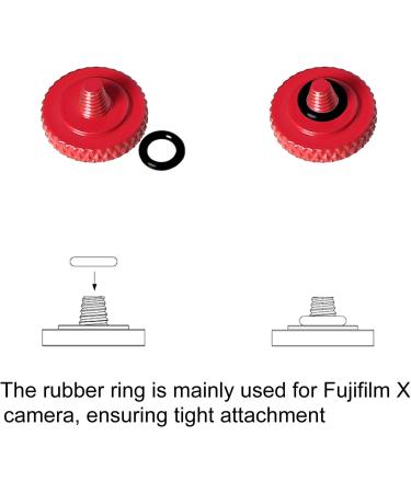 Camera Shutter Button Soft Release (3 Pack) - Red, Silver, Black - Buy Online on SooperMarket.com