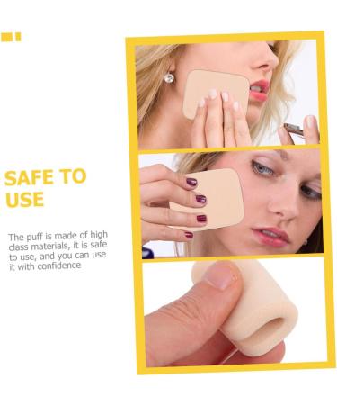 Mikinona 2 Sets Puff Makeup Sponge Wedges Cushion Foundation Puff Makeup Sponge Holder Powder Puffs for Women Beauty Sponge Women Products Concealer Sponge Square Girl Supplies - Buy Online on SooperMarket.com