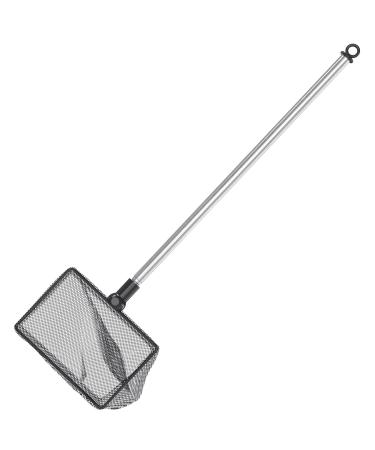 Pawfly Aquarium Fish Net with Extendable 9-24 Inch Long Handle for Betta Fish Tank Small Koi Pond and Pool