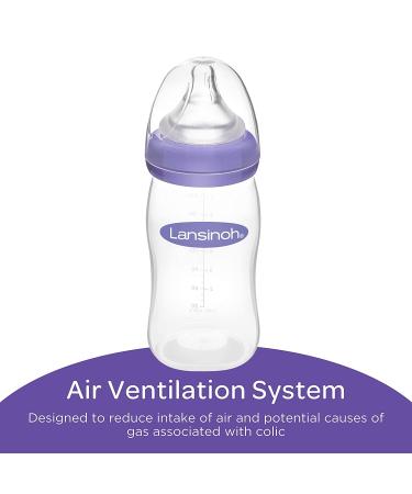 Lansinoh mOmma Breastmilk Feeding Bottle 8oz with NaturalWave Nipple - BPA Free - Buy Online on SooperMarket.com