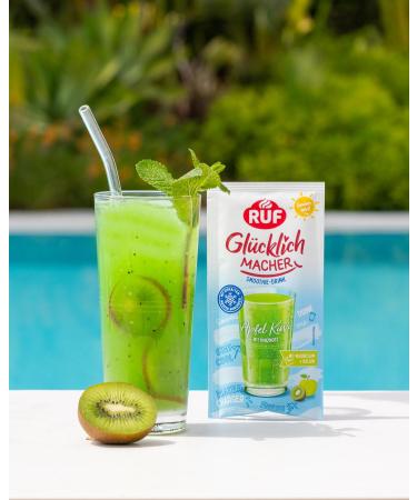 Buy Call Happily Maker Smoothie Drink - Apple Kiwi Flavor | Magnesium & Potassium | Easy Water-Only Preparation | 48g Bag - International Shipping Available - Buy Online on SooperMarket.com