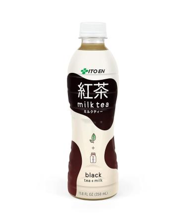 Ito En Black Milk Tea Sweetened 11.8 oz (Pack of 12) | Authentic Japanese Tea - Buy Online on SooperMarket.com