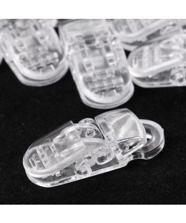 10x Pacifier Clips Set - Durable Pacifier Chains & Stroller Clips for Secure Baby Soothing - Buy Online on SooperMarket.com