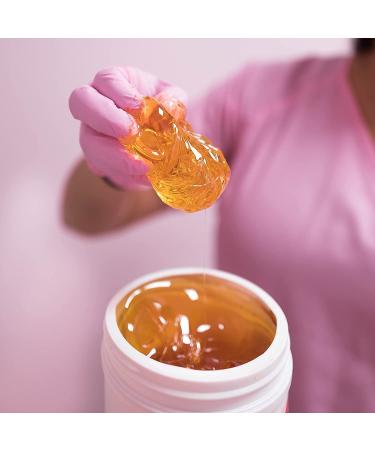 Organic Sugar Paste Wax for Bikini & Brazilian Waxing + Applicator & Gloves Set - Buy Online on SooperMarket.com