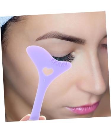 Gogogmee Eyeliner Stamp Eyeshadow Applicators Postage Stamps Reusable Eyelash Stencils Multifunction Lip Line 12.00X6.00X0.50CM Purple - Buy Online on SooperMarket.com