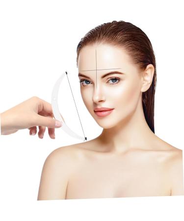 WOFASHPURET 1set Bridge Rulers Nose Measuring Measure Eyebrow Positioning Measurement Face Assist Auxiliary - Buy Online on SooperMarket.com