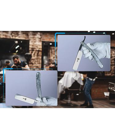 Buy SMI Razor for Men - Fixed Blade Barber Knife with Case (1404) | International Shipping - Buy Online on SooperMarket.com