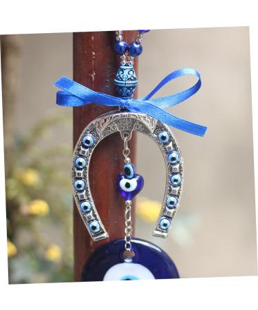 ORFOFE 1pc Blue Eyes Pendant Car Christmas Decorations Car Key Ring Turkish Evil Eye Pendant Household - Buy Online on SooperMarket.com