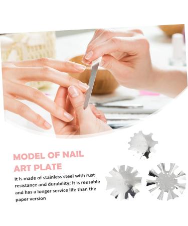 POPETPOP Lobster Headbands Manicure Art Tool medium Silver - Buy Online on SooperMarket.com