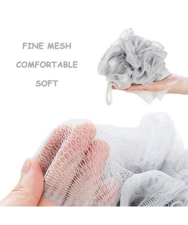 Spclsim Bath Brush Set - Shower Back Scrubber for Gentle Exfoliation | Dry/Wet Skin Exfoliator for Men and Women - Improve Circulation - Buy Online on SooperMarket.com