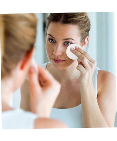 FOMIYES 1 Set Cleansing Pad Reusable Rounds for Face Skincare Cleaning Cotton Eye Makeup Remover Pad Cosmetic Sponge Makeup Sponge Makeup Remover Puff White Chest Pad Make up - Buy Online on SooperMarket.com