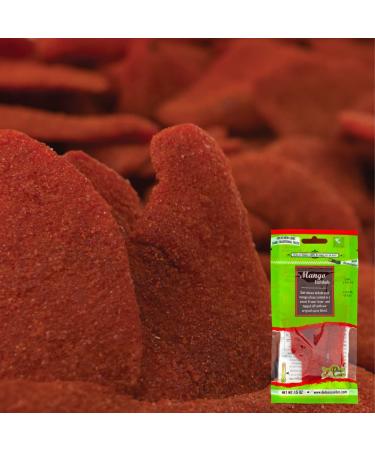 Dulces Colibri - Chili Mango | MEDIUM MILD | 6 Individual Packs | Healthy Portion Size | Mess Free | Soft Chewy Mango Slices | Handmade, Resealable, Fresh