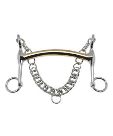 Busse dressage curb bit FRENCH-KAUGAN stainless steel bits 12.5 / 14mm