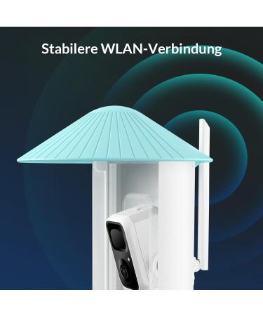 Netvue Bird Feed Donor & Camera - AI-Powered Bird Feeder with Species Detection | Bird House & Feed Stations for Wild Birds - Buy Online on SooperMarket.com