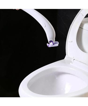 12Pcs Lavender Scented Disposable Toilet Brush Refills for 3061 Scrubber Wand - Self Contained Cleaning Agent - Multipurpose Supplies - Buy Online on SooperMarket.com