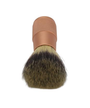 Ankroyu Synthetic Shaving Brush - Wooden Handle Hairdressing Tools | Portable Aluminum Rasier Brush for Salons - Buy Online on SooperMarket.com