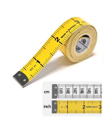 Soft Tape Measure Measuring Tape for Body Measurements,Double Color Double Scale Tape Measure Body Measuring Tape,Measurement Tape Measurement Sewing Tailor ,60 Inch/ 150 cm Seamstress Measuring Tape 1Pcs