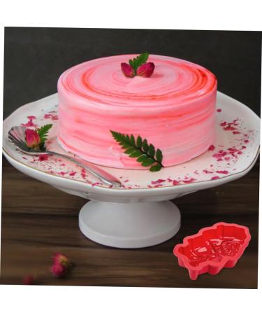 PRETYZOOM 2 pcs Moulds Molds Biscuit Baking Cartoon DIY Mold Silicone Mould Themed Food Cake Dessert Adorable 18.2X11.5X3CM As Shown - Buy Online on SooperMarket.com