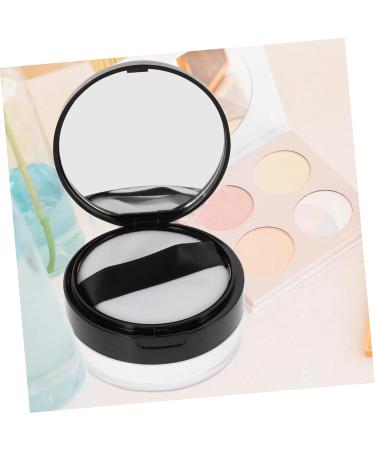 Mikinona Cosmetic Case with Powder Puff Make up Containers Puff Case Cosmetic Cases for Traveling Blusher - Buy Online on SooperMarket.com