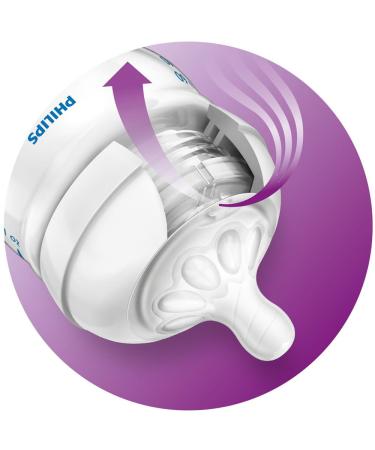 Philips Avent 9oz Natural Baby Bottles 3-Pack - Blue | Trusted Brand for Baby Feeding - Buy Online on SooperMarket.com