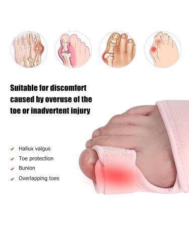 Anggrek 2Pcs Bunion Corrector & Toe Separators - Toe Spacers & Straightener for Men & Women - Prevent & Correct Bunions - Buy Online on SooperMarket.com