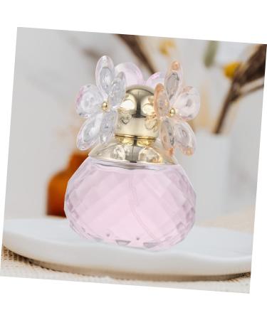 Gogogmee 1 Perfume Talco Perfumado Para Mujer Fragrance Pump Bottle Aroma Sprayer Container Vintage Aroma Container Car Scents for Women Refillable Essential Oil Sprayer Glass 9.00X6.00X6.00CM Pink - Buy Online on SooperMarket.com