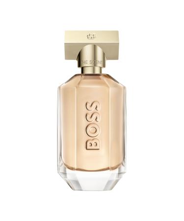 Hugo Boss The Scent Eau de Parfum Ambery Women's Perfume With Notes of Honeyed Peach Freesia Bloom Osmanthus Flower & Roasted Cocoa Long Lasting Fragrance 2.5 Fl Oz (Pack of 1)