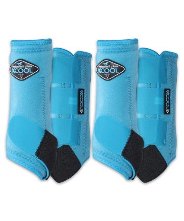 Professional's Choice 2XCOOL Sport Medical Boots 4-Pack M Pacific Blue