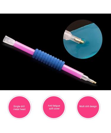 Rhinestone Painting Accessories Professional Nail Art Dotting Tool Practical with Rhinestone Dotting Pen for Nail Salon - Buy Online on SooperMarket.com