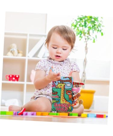 Vaguelly Tear-Resistant Fabric Book Set for Toddlers | Soft Touch & Feel Baby Books | Quiet Book Toys for Babies - Buy Online on SooperMarket.com