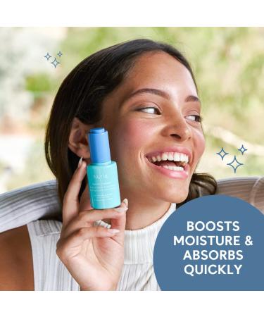 Buy Nuria Hydrate Moisture Replenishing Serum - Antioxidant Skincare for All Skin Types | Everlasting Flower Extract & Squalane Oil | 25mL - Buy Online on SooperMarket.com