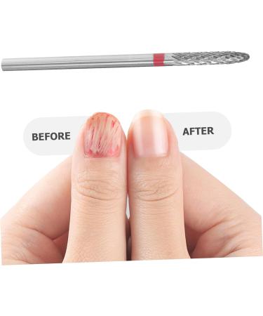 Gogogmee Nail Polisher Drill Bit for Acrylic Nails Nail Bits for Nail Drill Acrylic Nail Drill Bits Manicure Art Drill Bits Manicure Accessories Nail Art Tools Nail Art Polishing Tools 7.00X1.30X1.30CM Red - Buy Online on SooperMarket.com