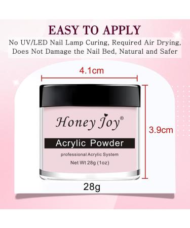 28g/box Professional Pink Acrylic Nail French Manicure Powder HJ-NAP017 (No.9) - Buy Online on SooperMarket.com