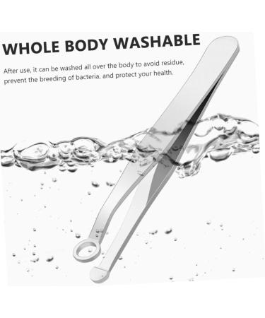 Buy Stainless Steel Nose Hair Clip Set - Trimmer for Men & Women Eyebrow Tools & Facial Razors - Buy Online on SooperMarket.com