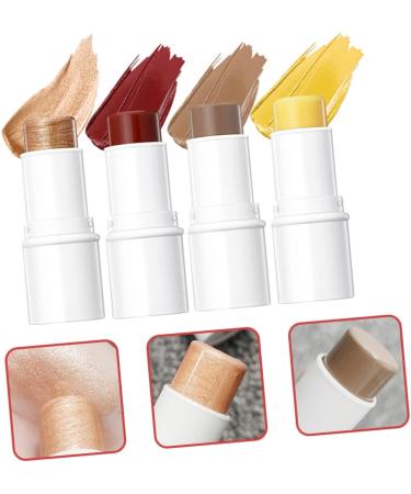 Healvian 1 Set Contour Stick Makeup Blush Facial Kit Wand Stick Neopentyl Di(ethylhexanoate) Ester - Buy Online on SooperMarket.com